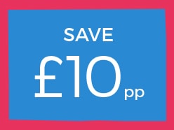 Book by end of October & save £10pp